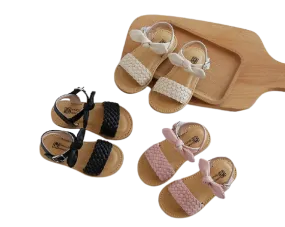 Bow Weave Sandals