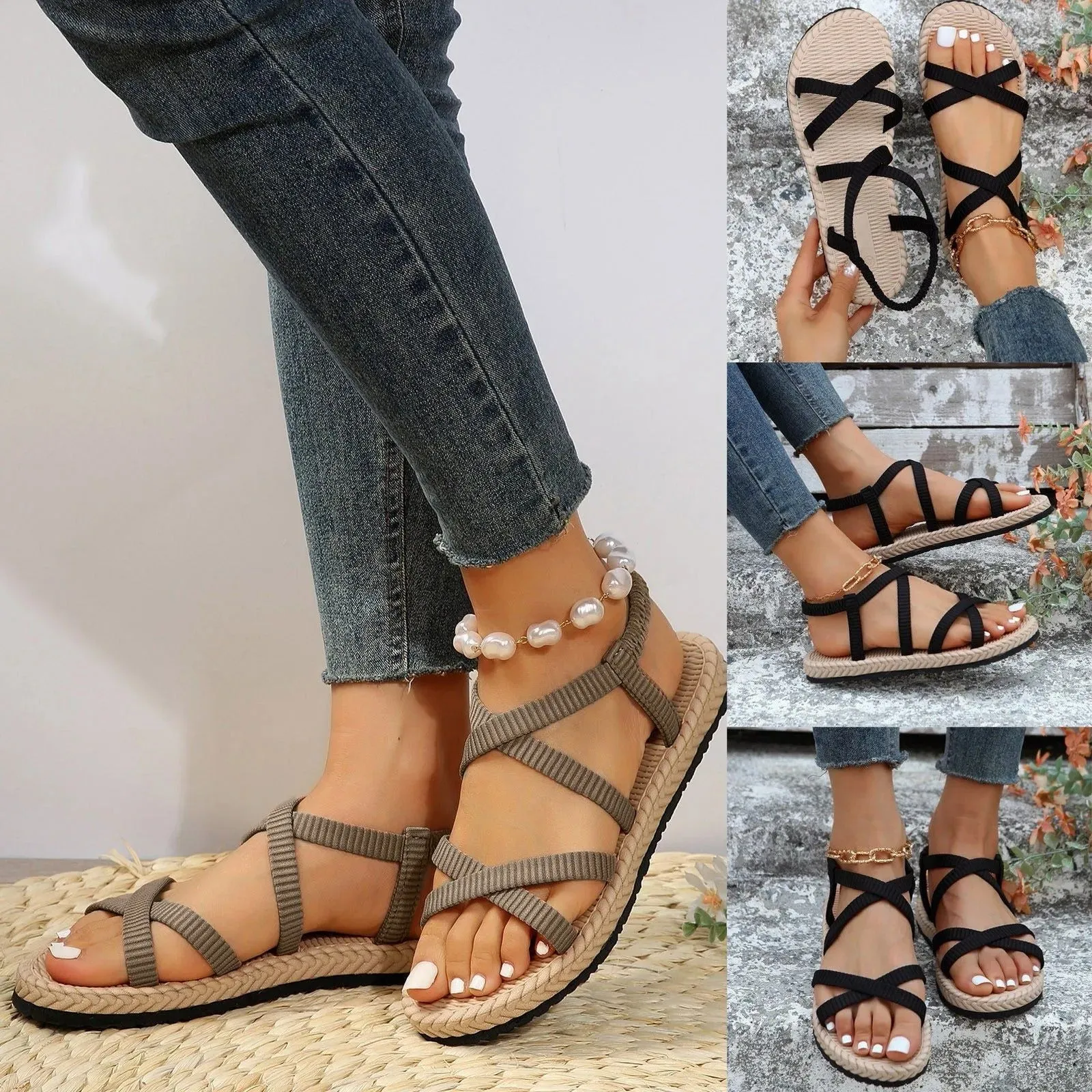 Cordelia - Stylish Open Toe Sandals for Women