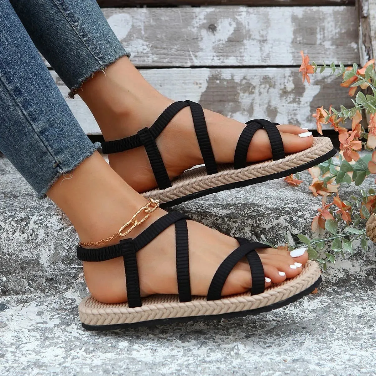 Cordelia - Stylish Open Toe Sandals for Women