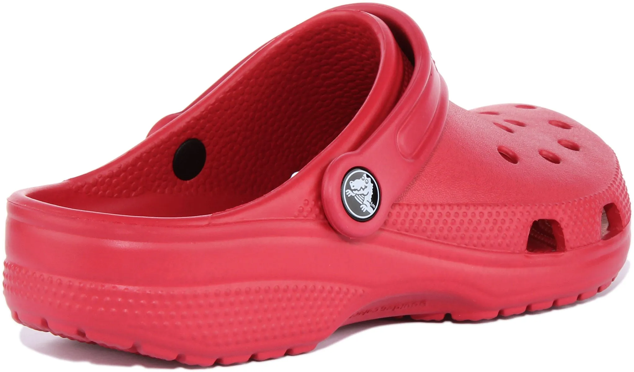 Crocs Classic Junior In Red For Kids