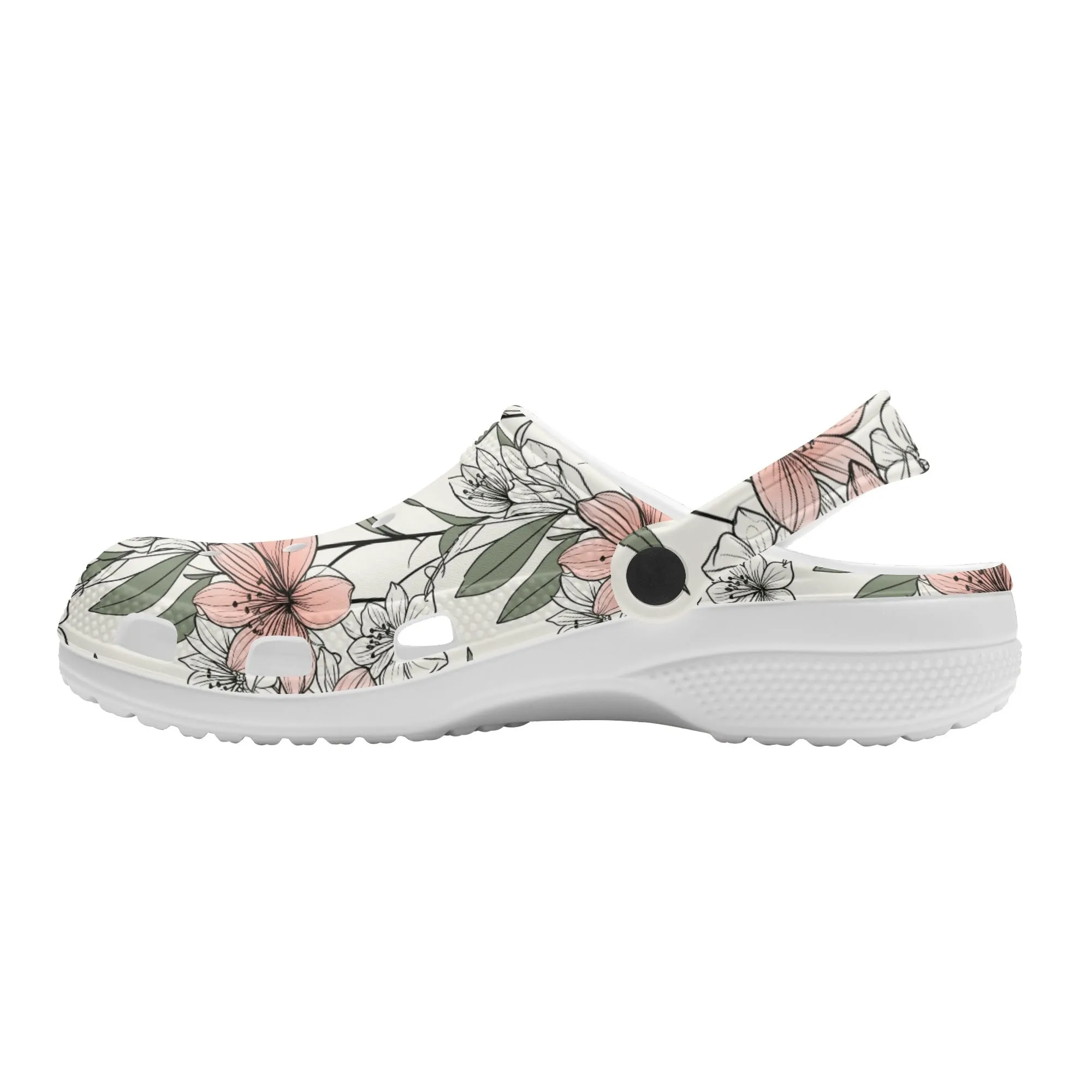 Japan Floral Womens Vented Sandals