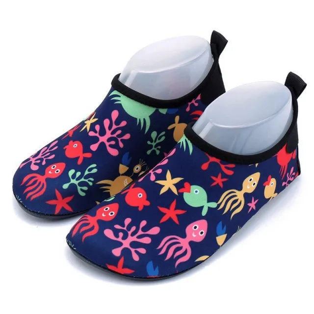 Kids Aqua Socks Water Shoes - Non-Slip & Lightweight | Waterproof Beach Shoes For Kids