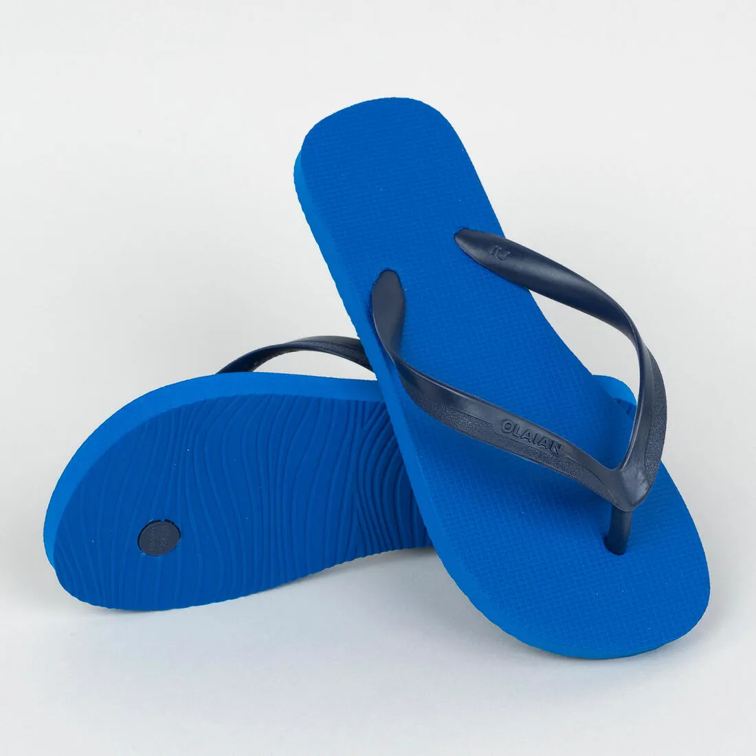 Kids’ flip-flops - 100 blue