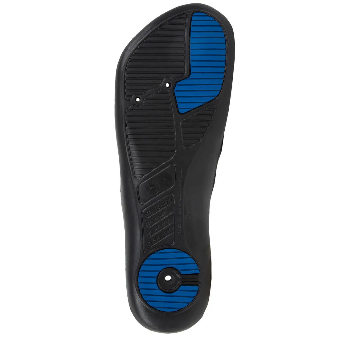 Men's Pool Flip-Flops TONGA 500 Black