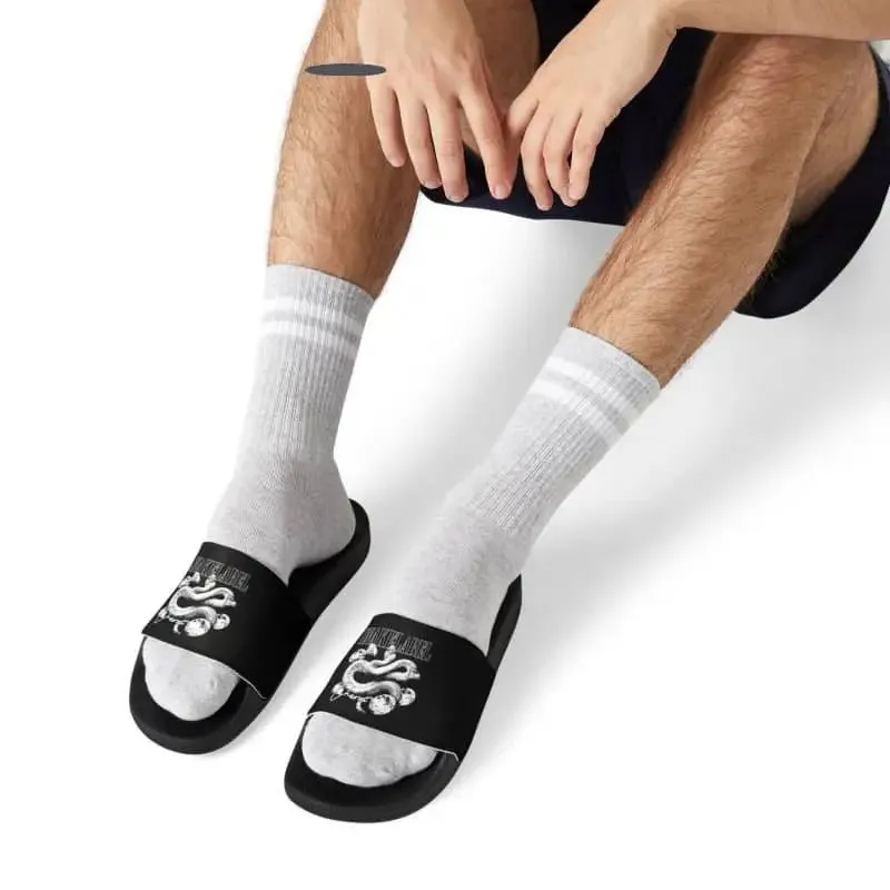 Men's Removable-Strap Sandals with Customizable Straps - Durable PU Outsoles