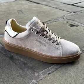 "Elba" Taupe Suede Sneaker