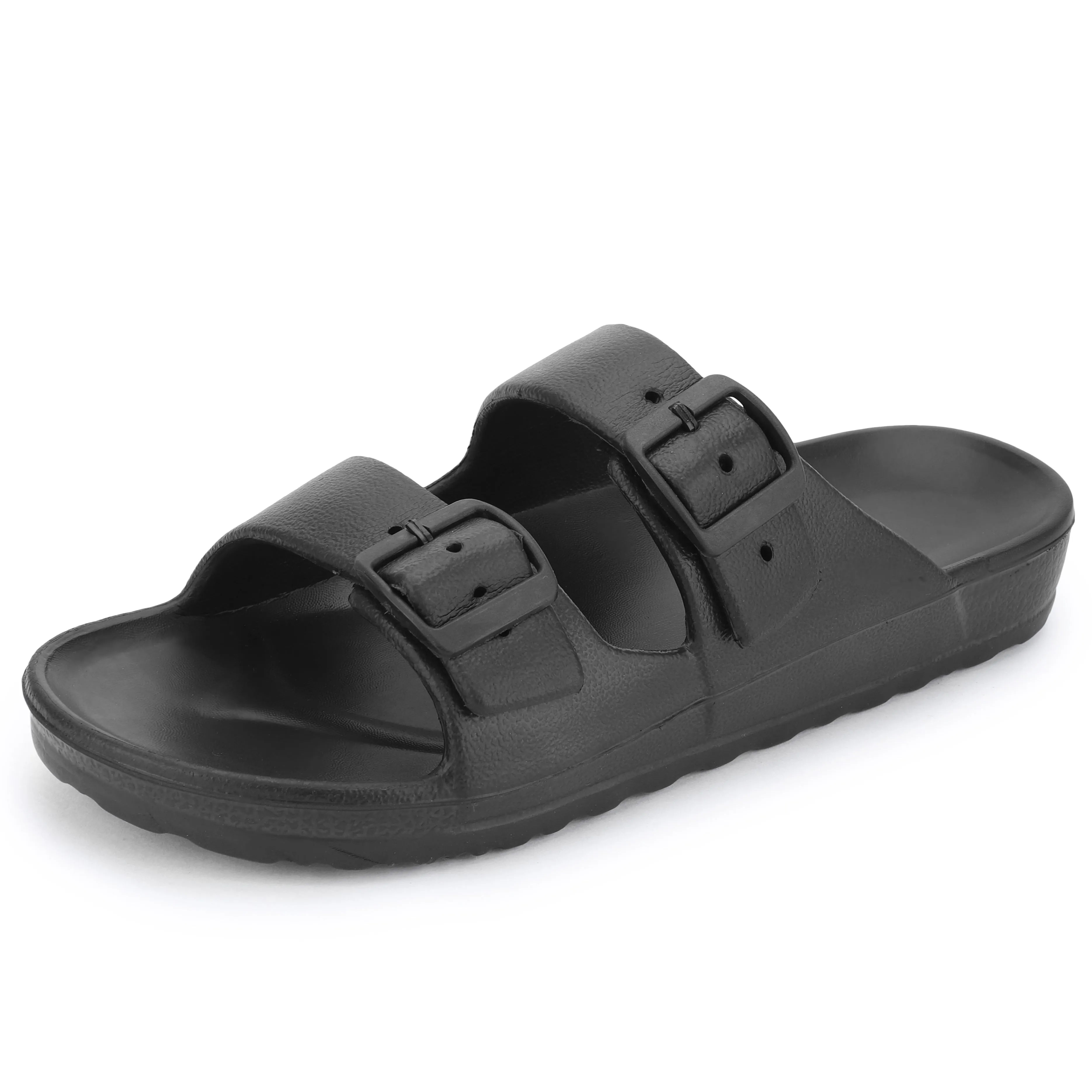 Richale Stylist Black Slider For Men