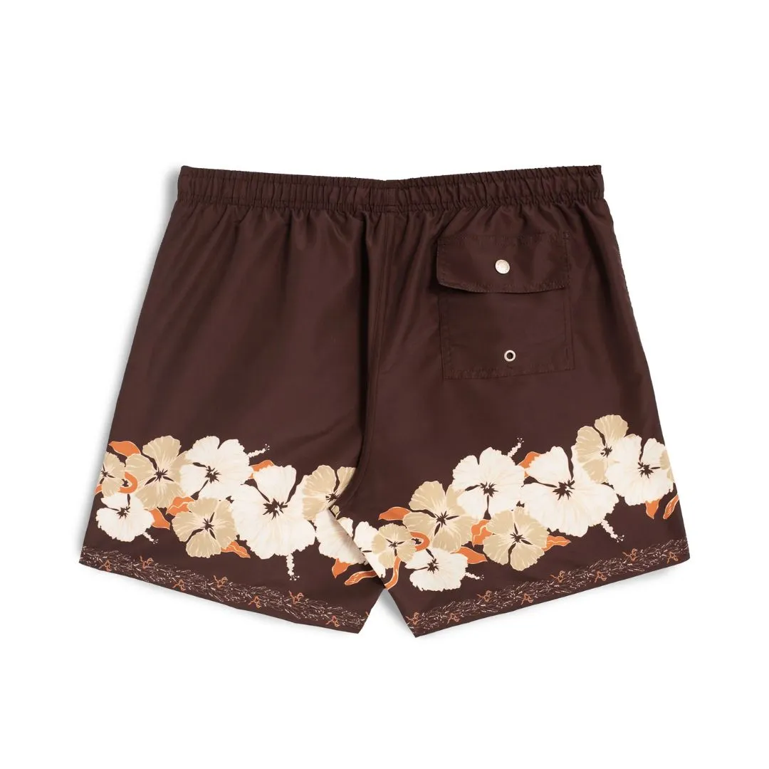 Swim Trunk (Cedar Ornate Bloom)