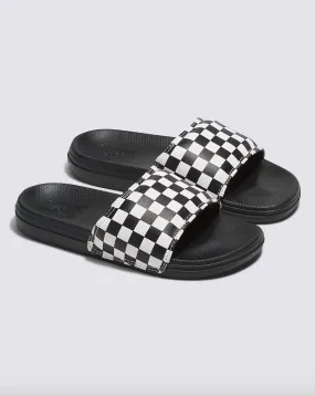 Vans Kids La Costa Slide-On Checkerboard