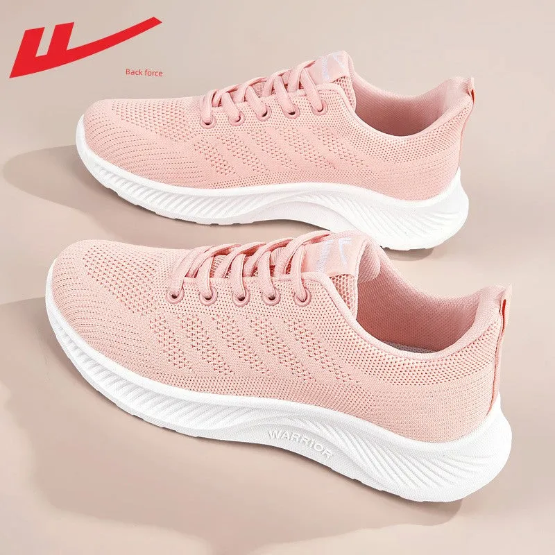 Warrior Mesh Breathable Casual and Lightweight Shock-Absorbing Running Shoes