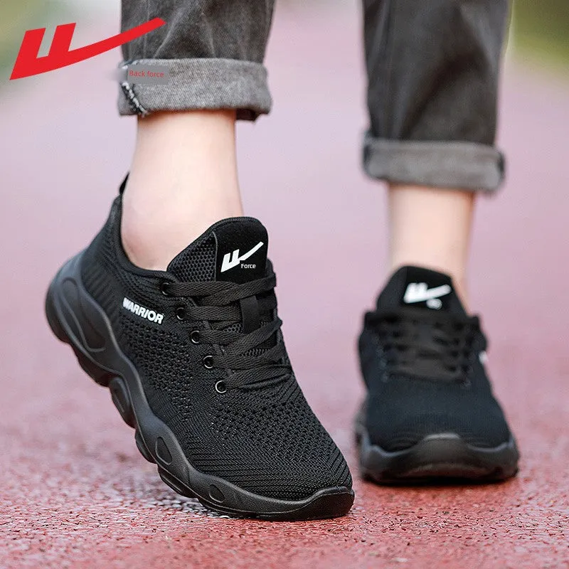 Warrior Mesh Breathable Casual and Lightweight Shock-Absorbing Running Shoes