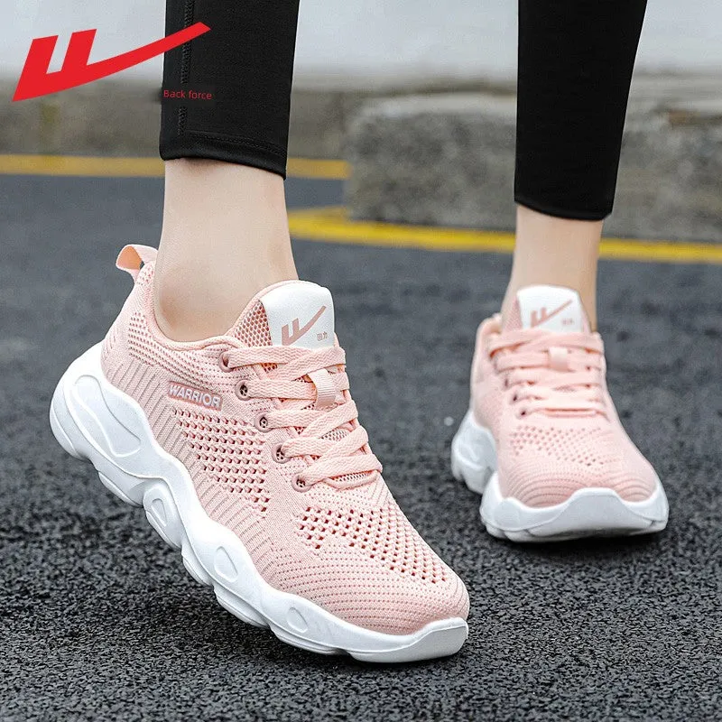 Warrior Mesh Breathable Casual and Lightweight Shock-Absorbing Running Shoes