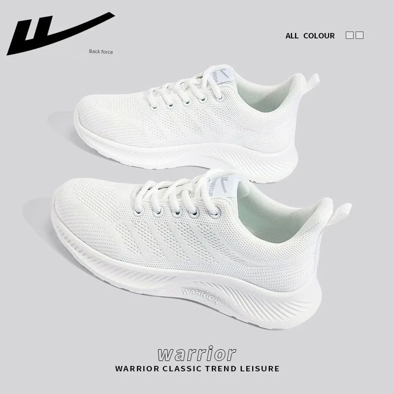 Warrior Mesh Breathable Casual and Lightweight Shock-Absorbing Running Shoes