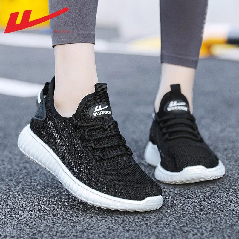 Warrior Mesh Breathable Casual and Lightweight Shock-Absorbing Running Shoes