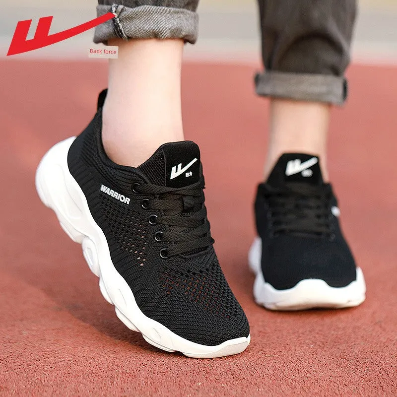 Warrior Mesh Breathable Casual and Lightweight Shock-Absorbing Running Shoes